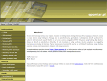 Tablet Screenshot of epomiar.pl